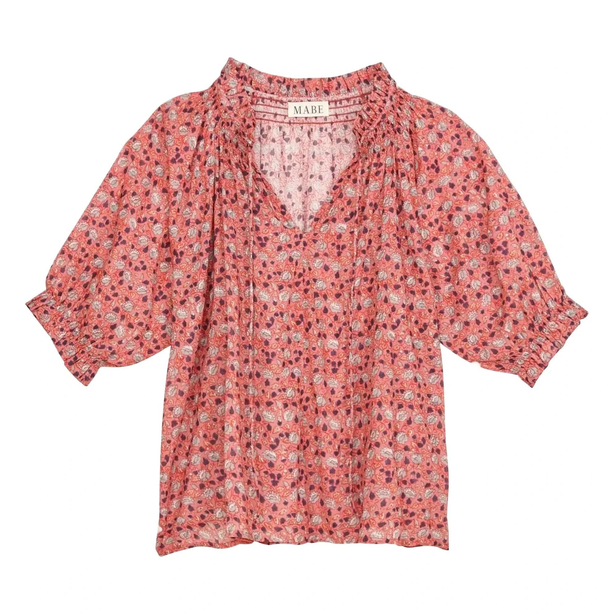 M.A.B.E. - Blusa de algodón Darla | Rosa