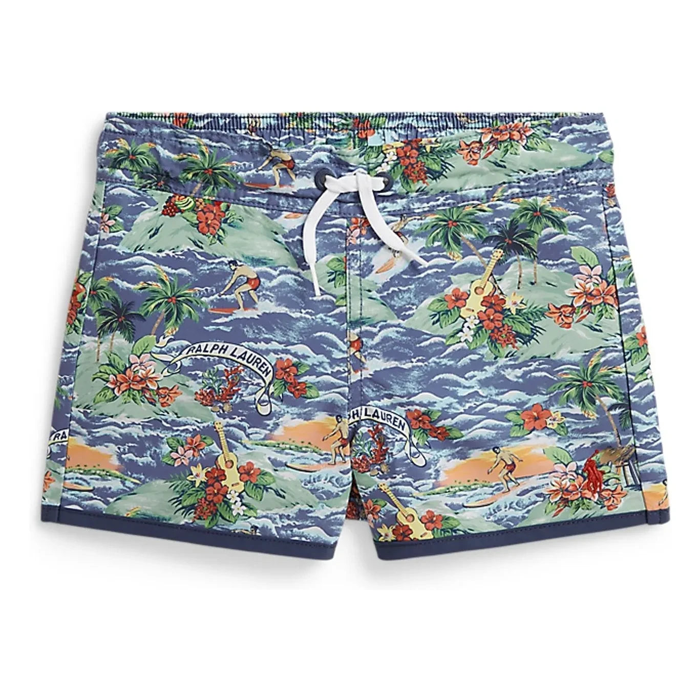 Ralph Lauren - Bañador de surf de fibra reciclada | Azul