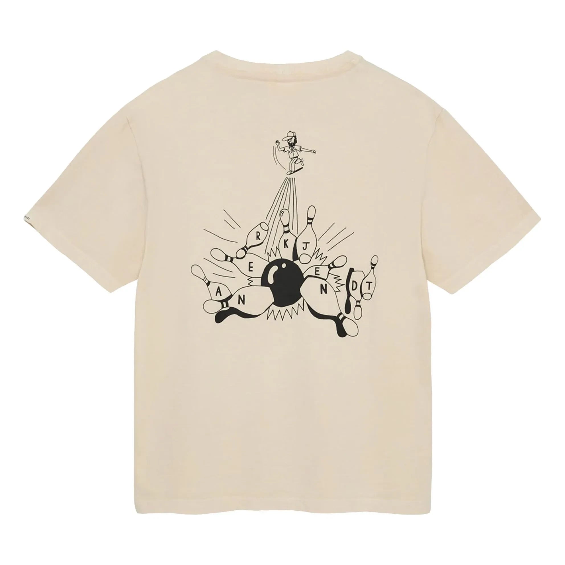 Anerkjendt - Camiseta de bolos Akvillads | Marfil
