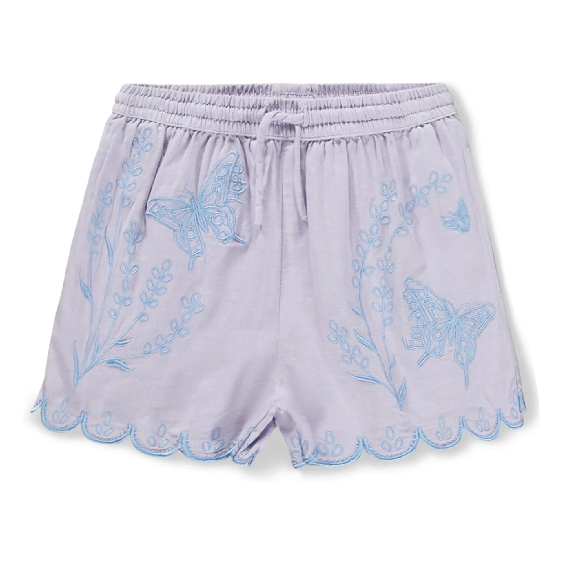 Molo - Pantalones cortos Annabella con mariposas | Lavanda