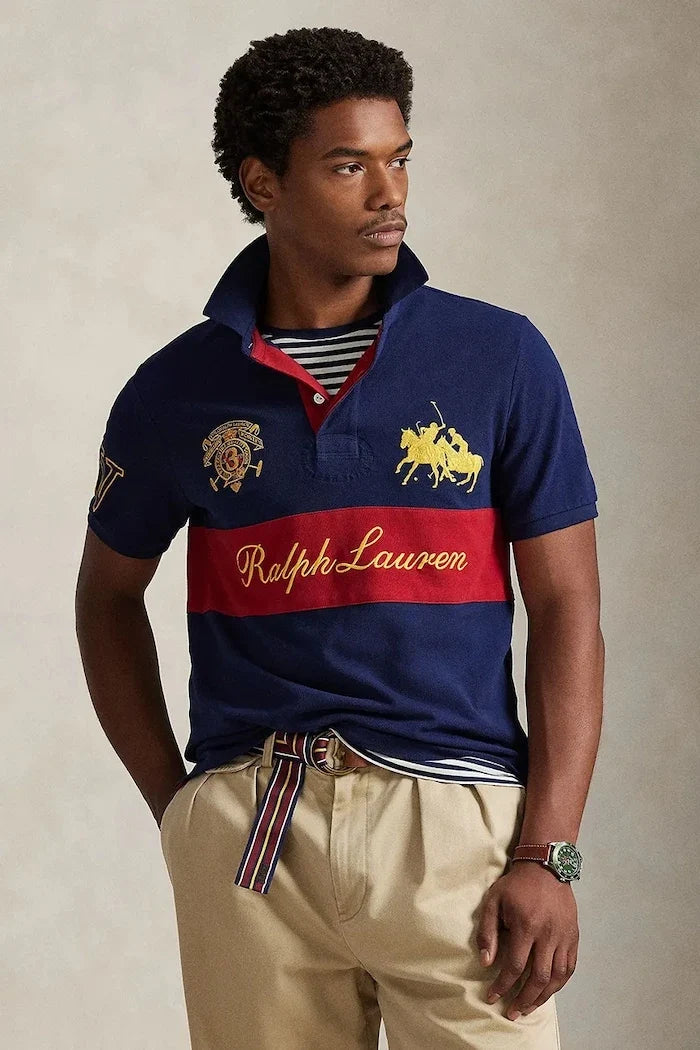 Polo Ralph Lauren Camiseta de algodón con cuello