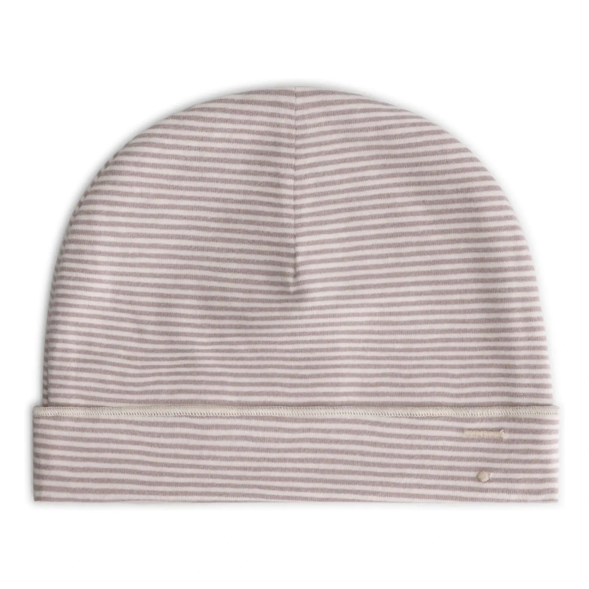 Gray Label - Gorro de algodón orgánico a rayas | Malva