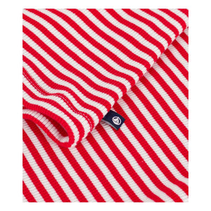 Petit Bateau - Camiseta icónica de rayas | Rojo