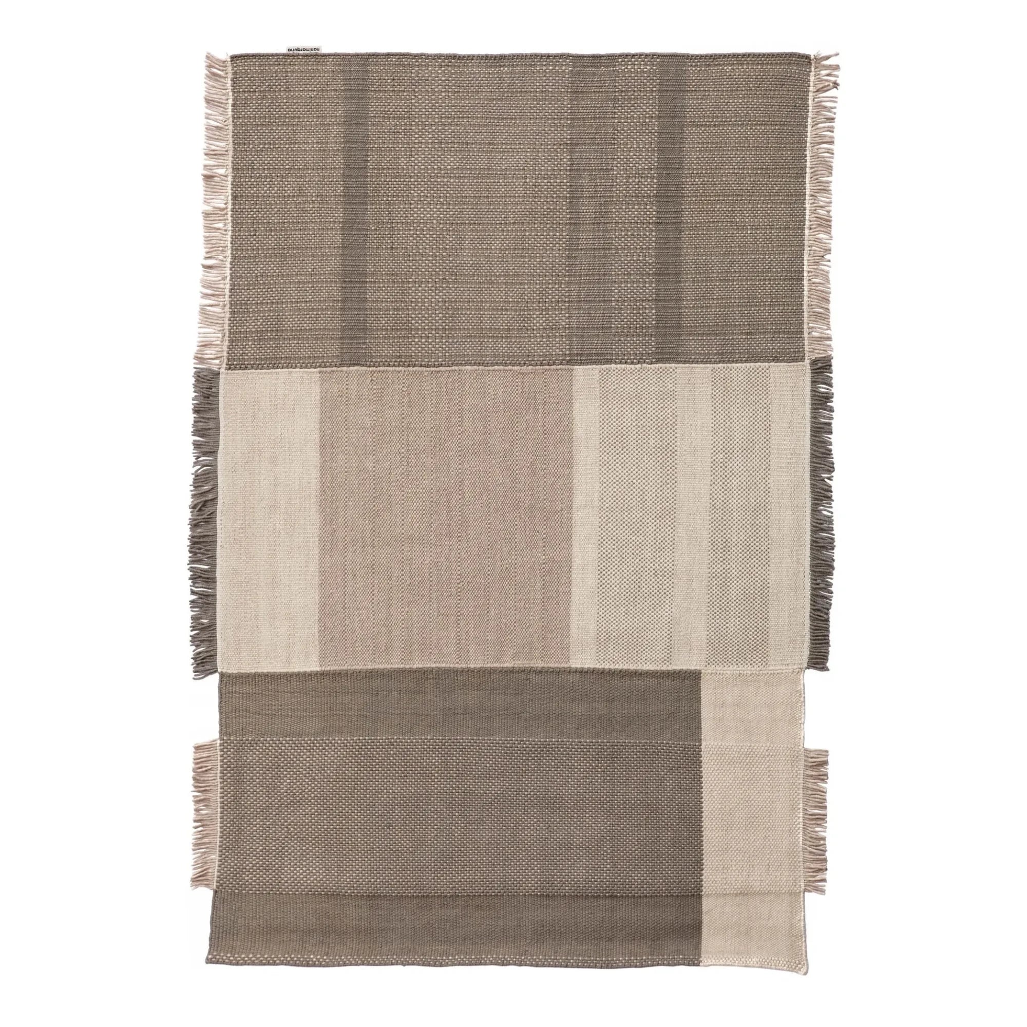 Nanimarquina - Alfombra Tres, Elisa Padrón | Gris perla