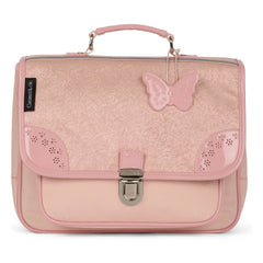 Caramel & Cie - Bolso Oxford pequeño | Rosa empolvado