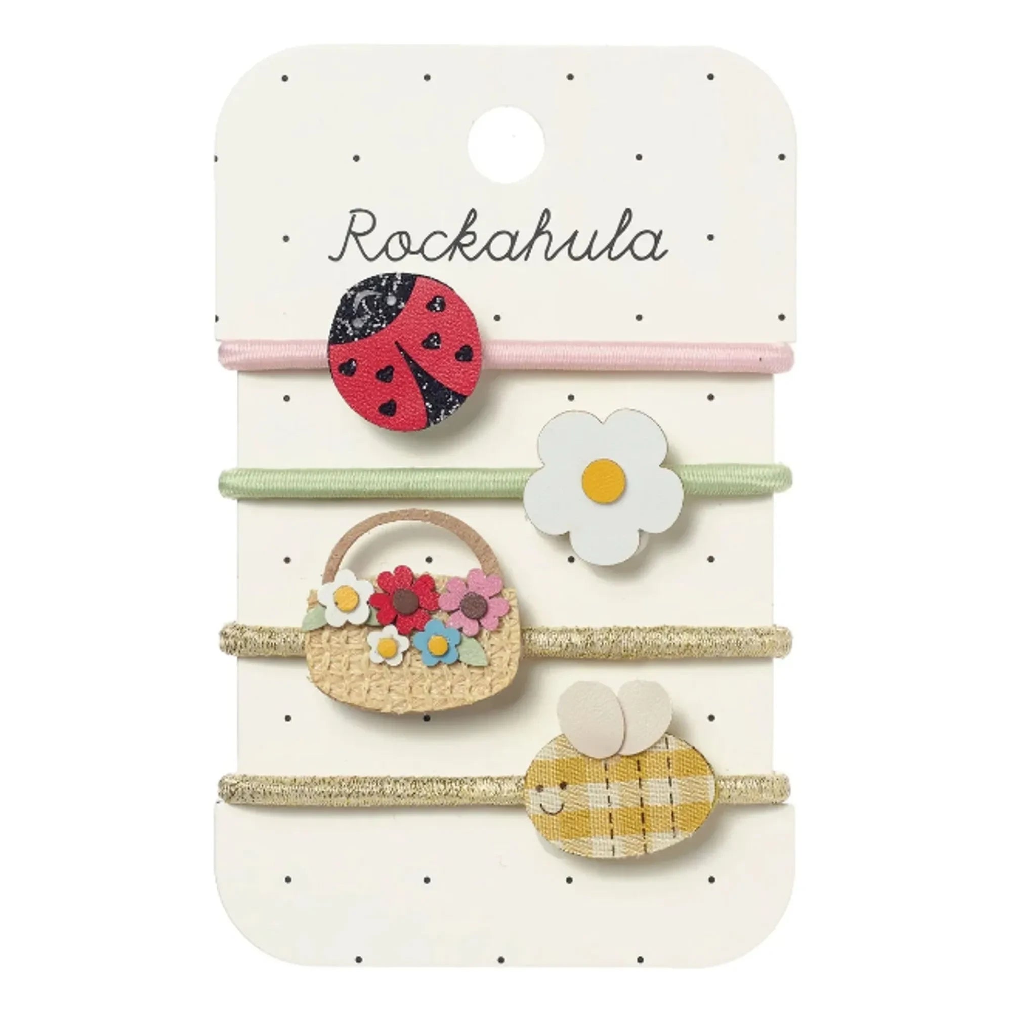 Rockahula Kids - Set de 4 Pasadores de Jardín | Blanco
