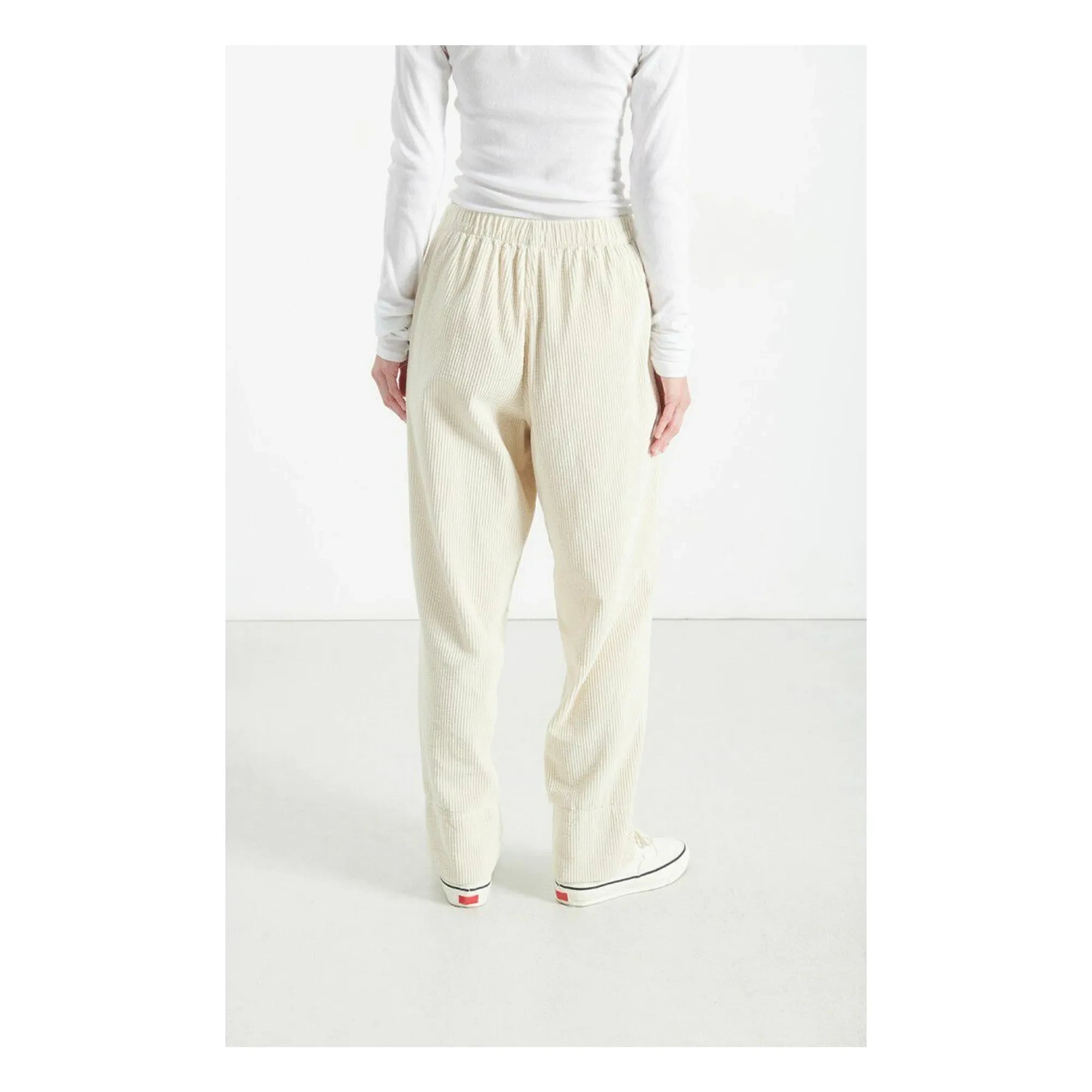 American Vintage - Pantalón de terciopelo Padow | Crudo