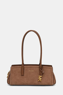 Bolso baguette Laila de ante para mujer MICHAEL Michael Kors