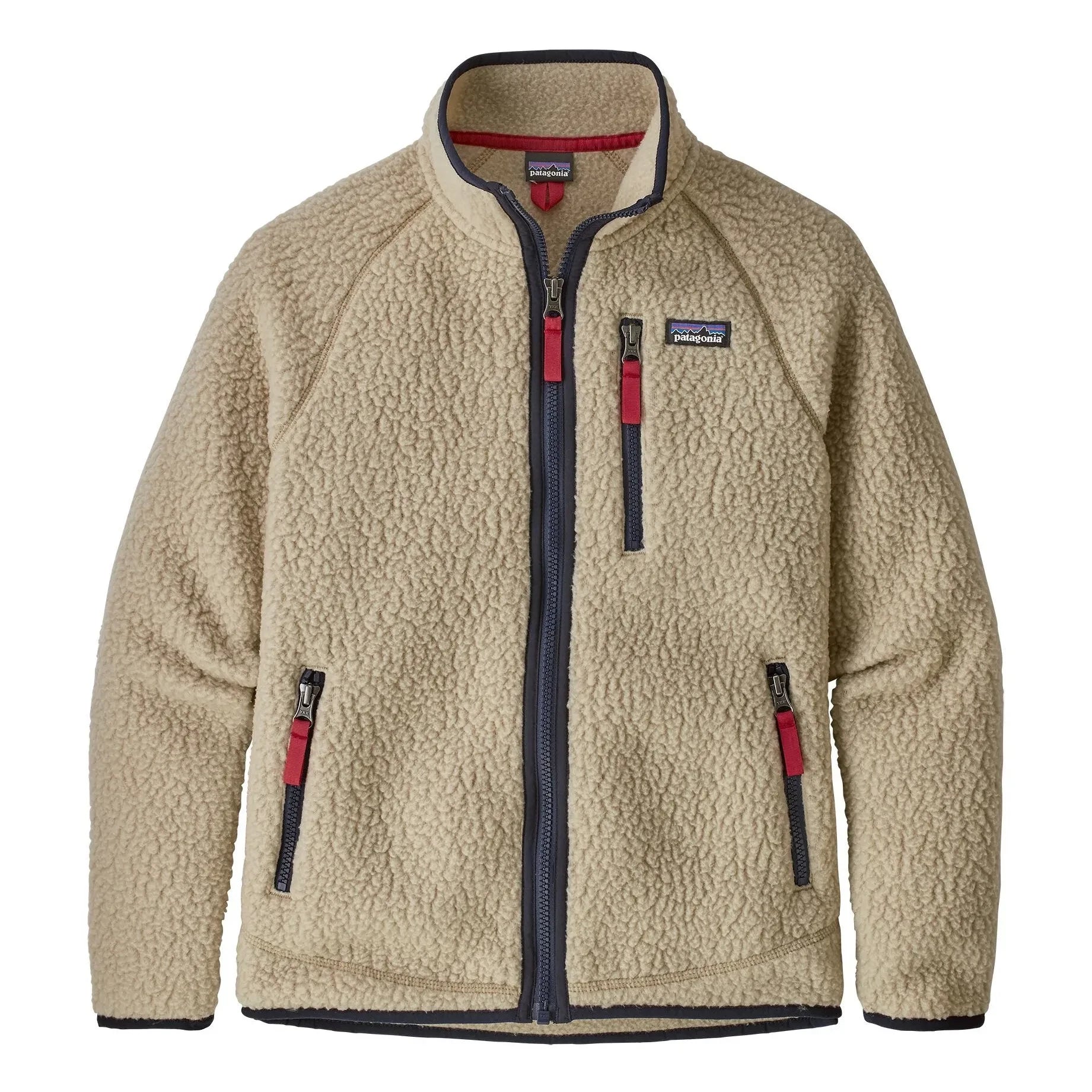 Patagonia - Chaqueta polar de forro polar de imitación de piel | Crudo