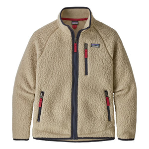 Patagonia - Chaqueta polar de forro polar de imitación de piel | Crudo