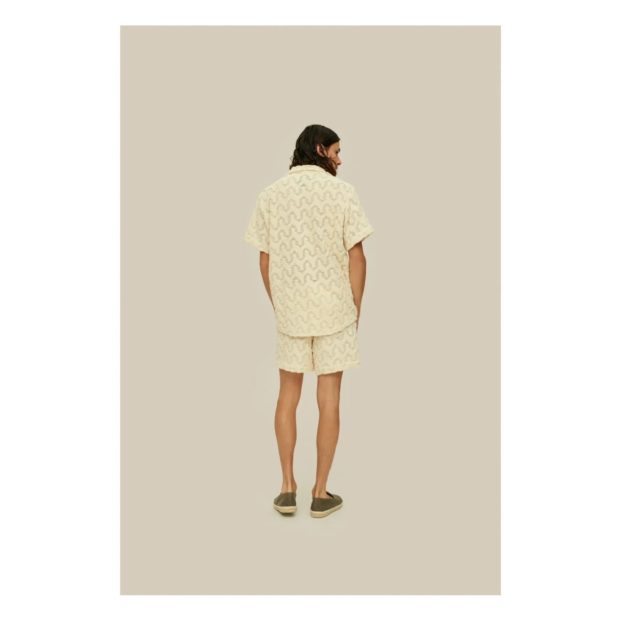 OAS - Blusa jaspeada Atlas | Crudo