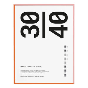 Paper Collective - Marco de madera bicolor