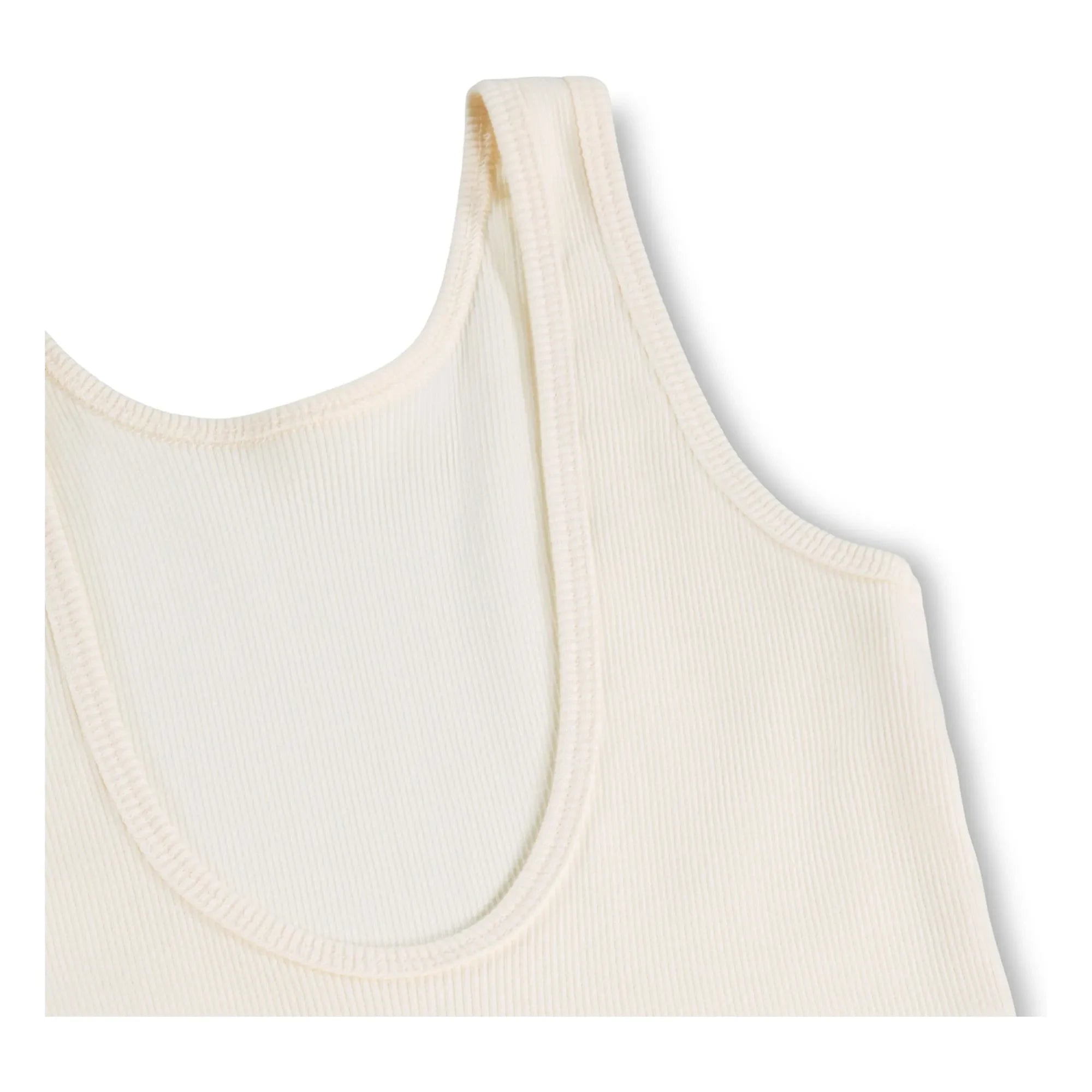 Molo - Vestido de algodón orgánico Corella | Marfil