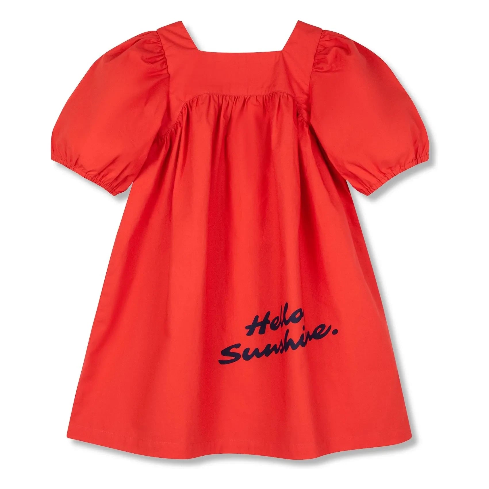 Wynken - Vestido plano mullido | Rojo