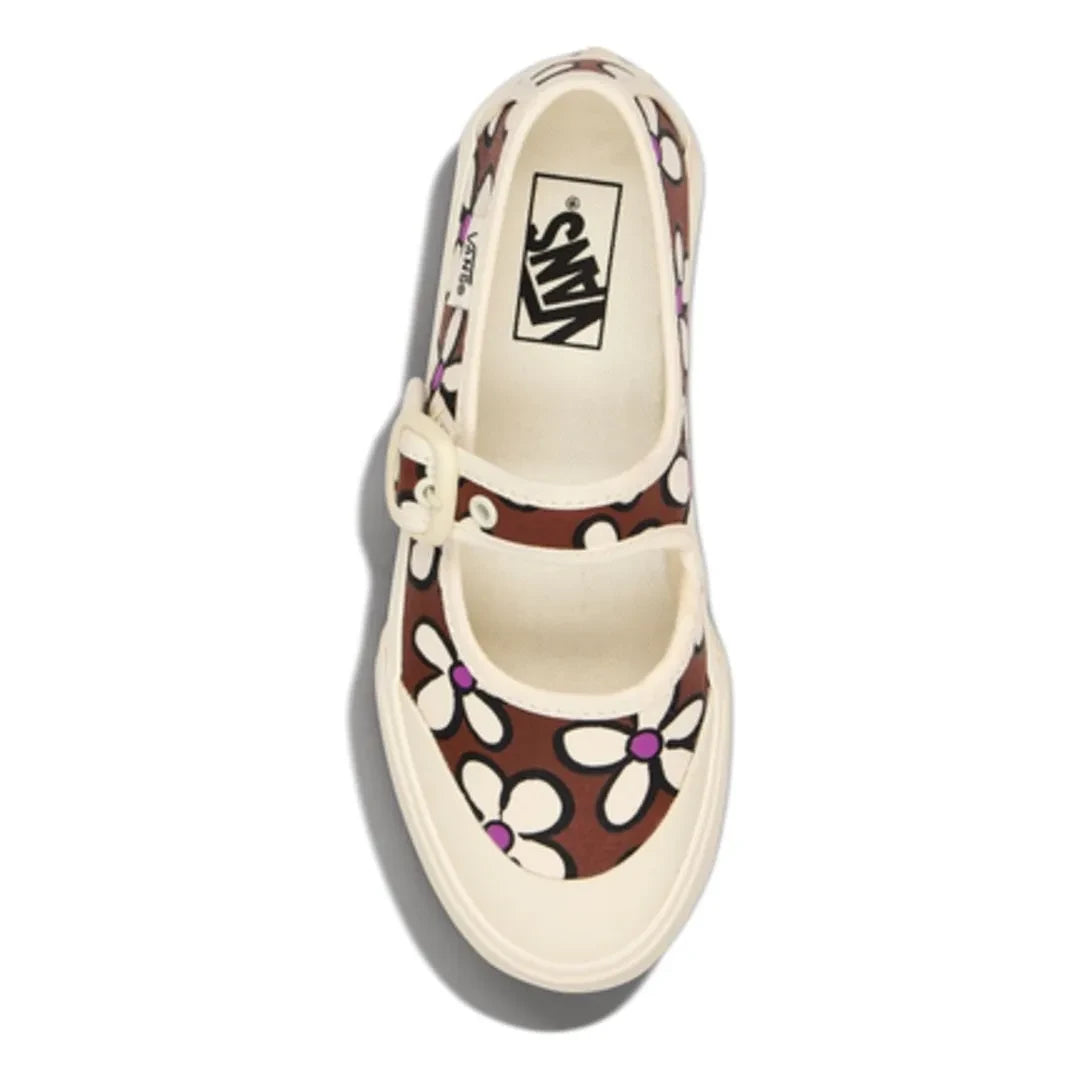 Vans - Zapatillas Mary Jane Flowers | Marrón