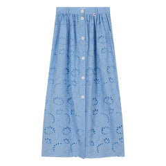 Indee - Vestido Villers de encaje inglés | Azul