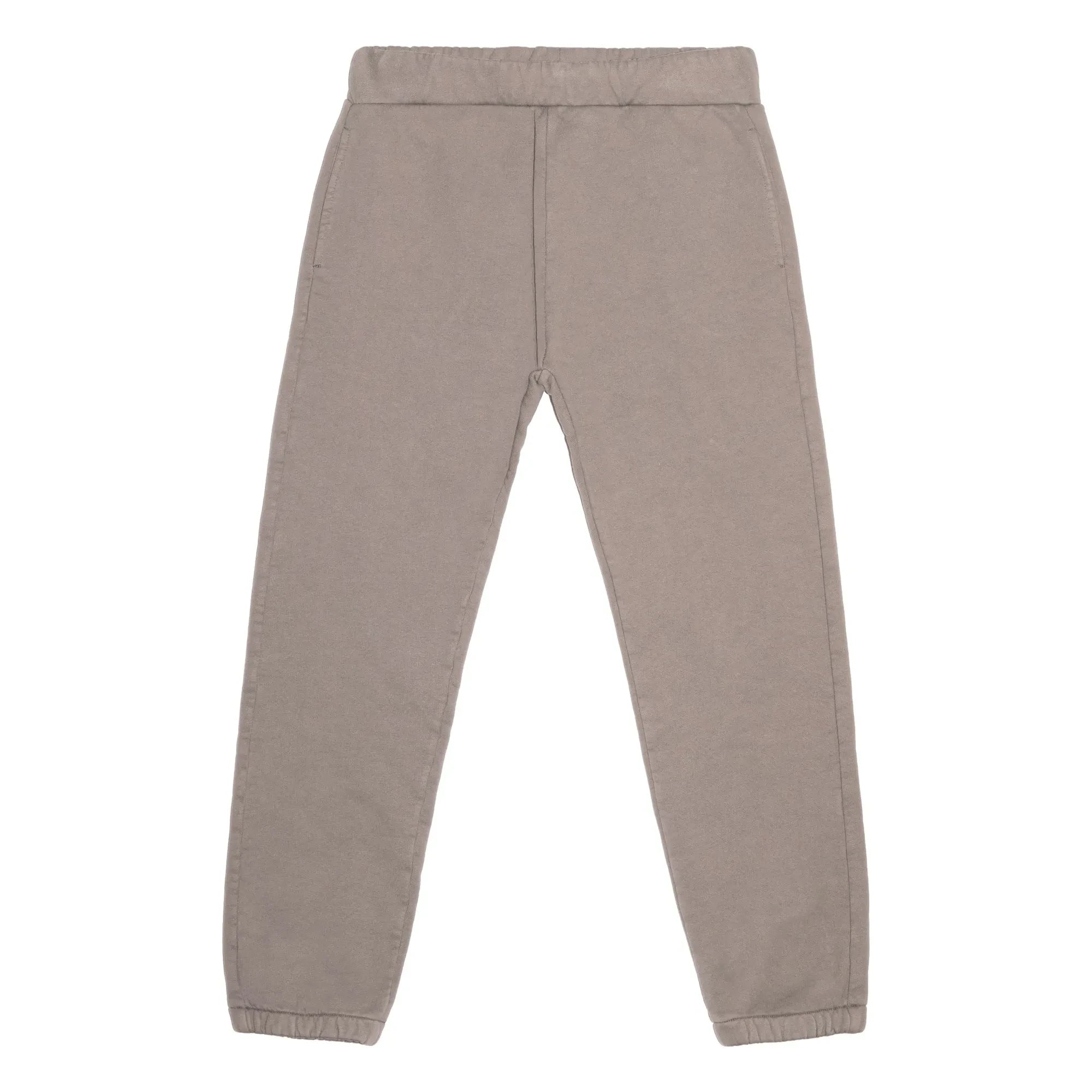 Smallable Kid - Jogger de algodón orgánico Kiwi | Gris Topo