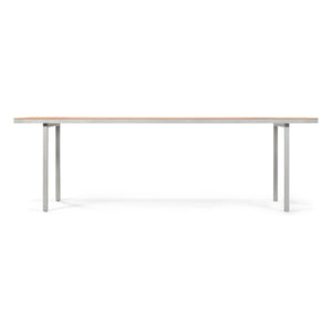 Valerie Objects - Mesa de comedor Alu, Muller Van Severen | Rosa