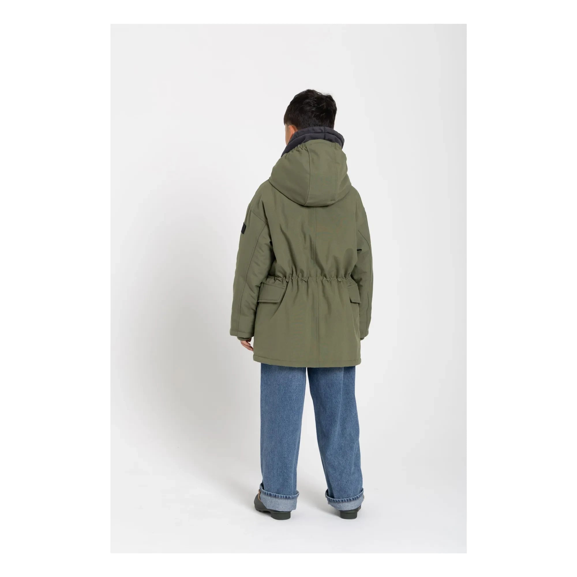 Finger in the nose - Parka forrada guateada Oden | Caqui