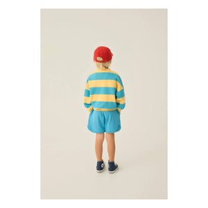 The Campamento - Sudadera de rayas oversize | Amarillo