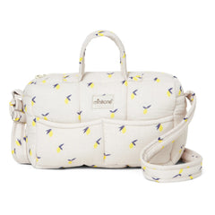 Minikane - Bolsa Cambiador de Color Limón para Muñecos con Orejas de Conejo