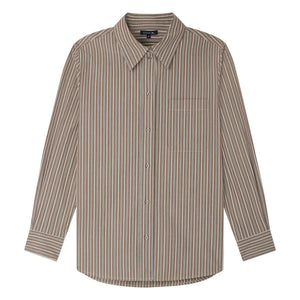 Soeur - Camisa a rayas Alphée | Verde azulado