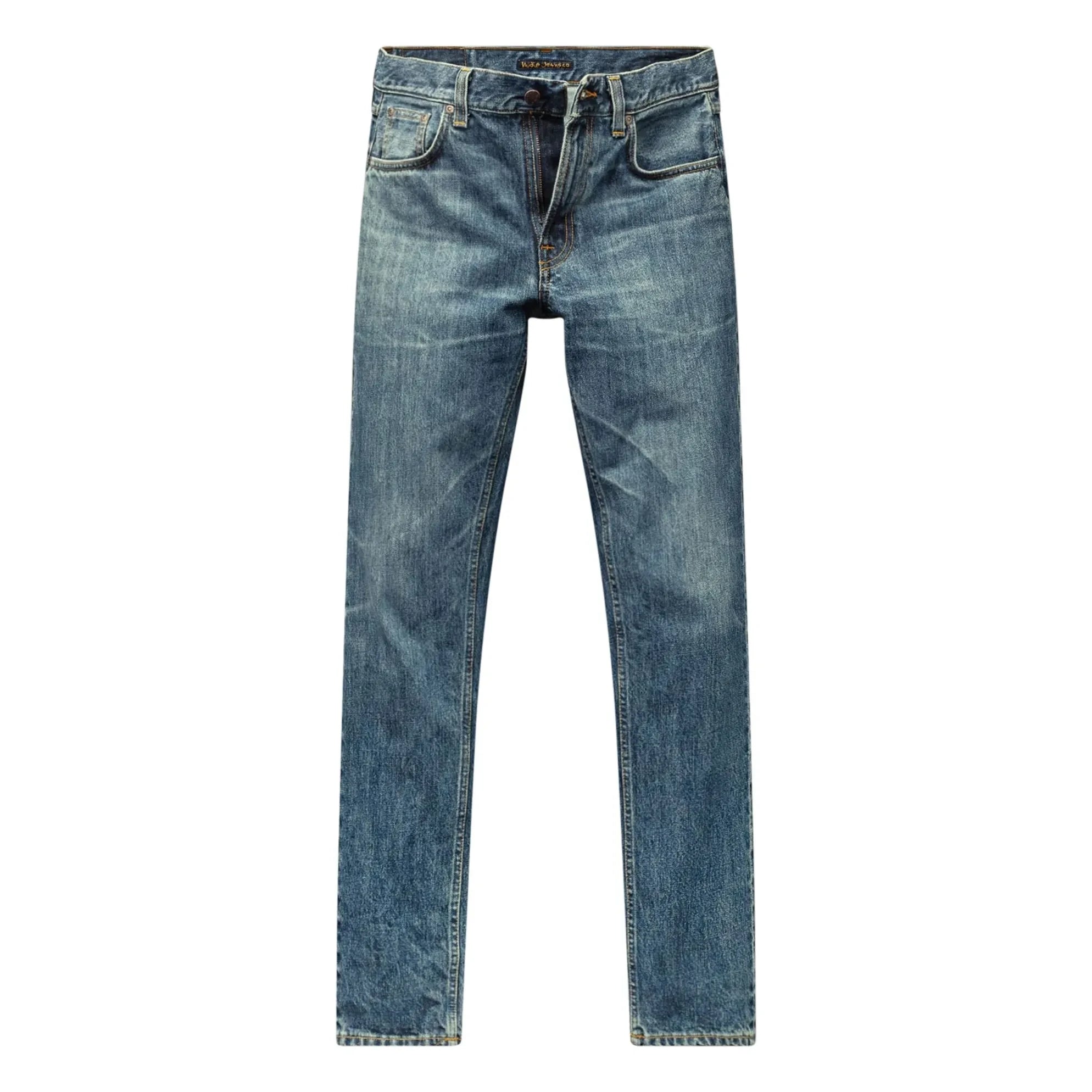 Nudie Jeans - Vaqueros Gritty Jackson Thriller | Azul lavado