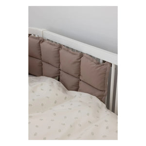 Sebra - Protector de cuna | Beige