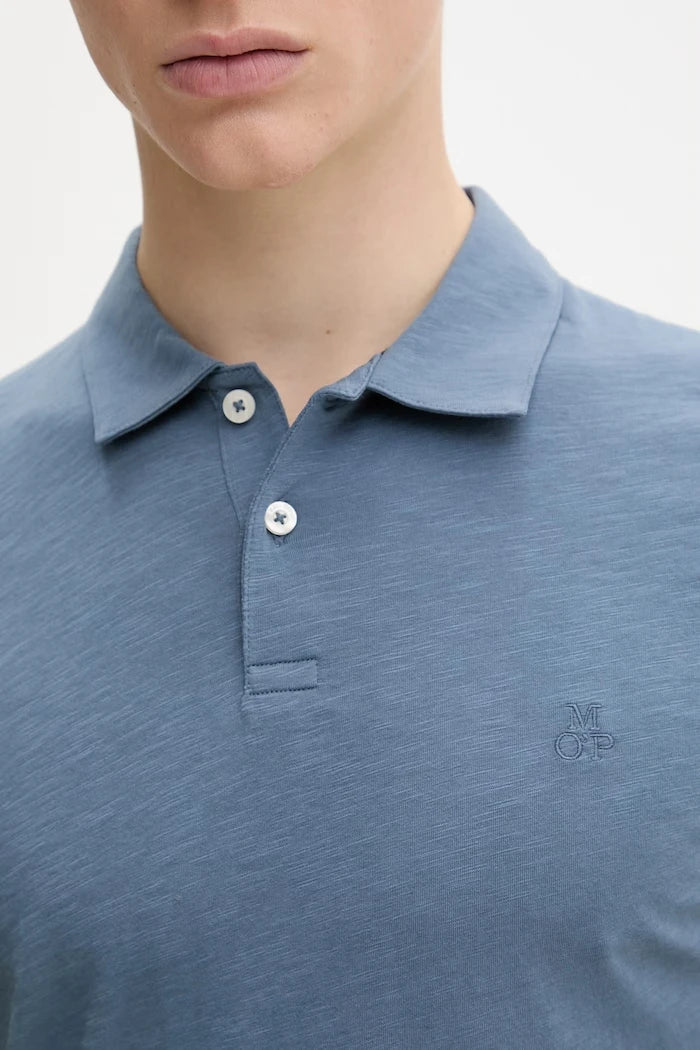 Polo de algodón con cuello para hombre Marc O'Polo
