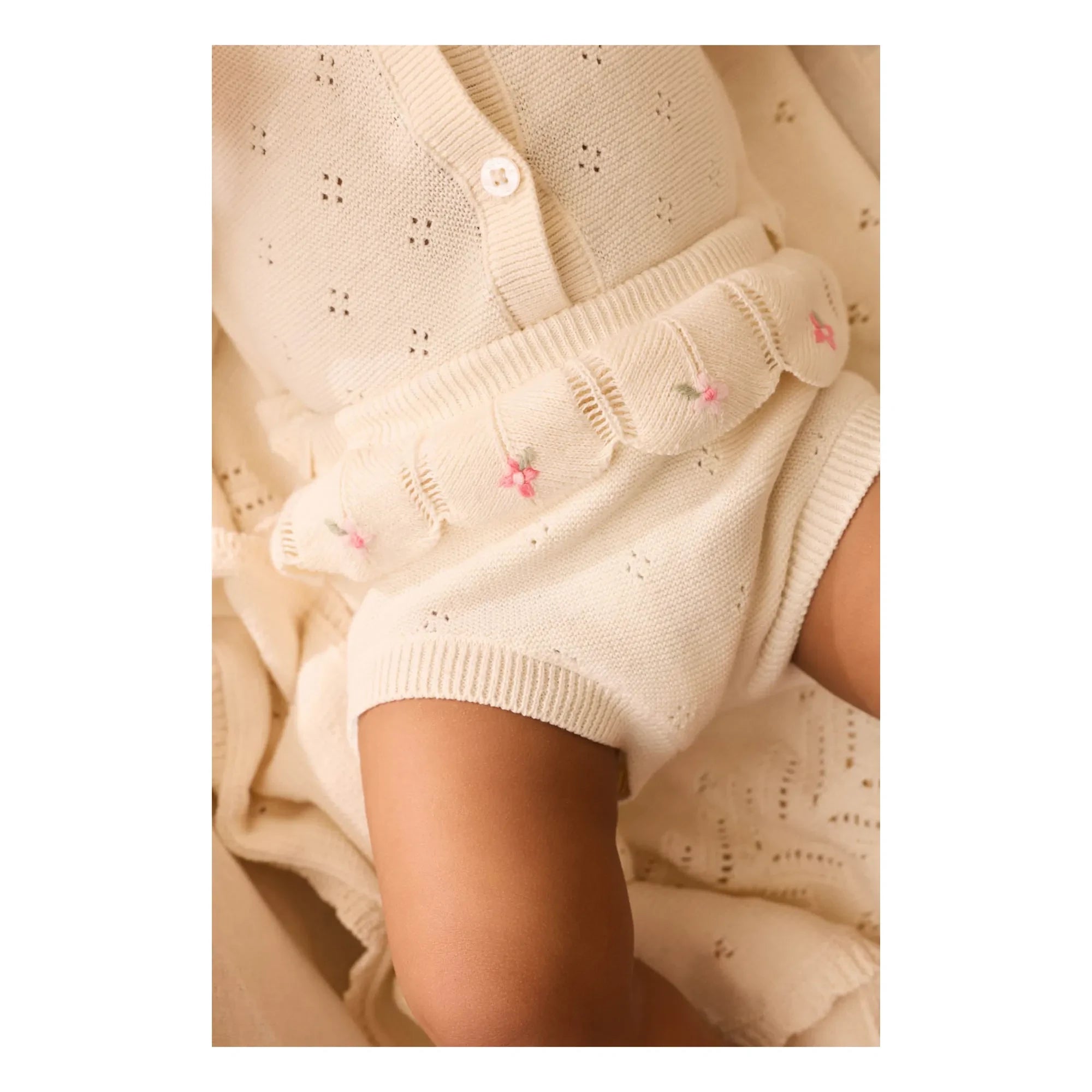 Louise Misha - Braguita Pointelle Mylia | Crema