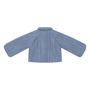 Donsje - Chaqueta a rayas Cyran | Azul denim