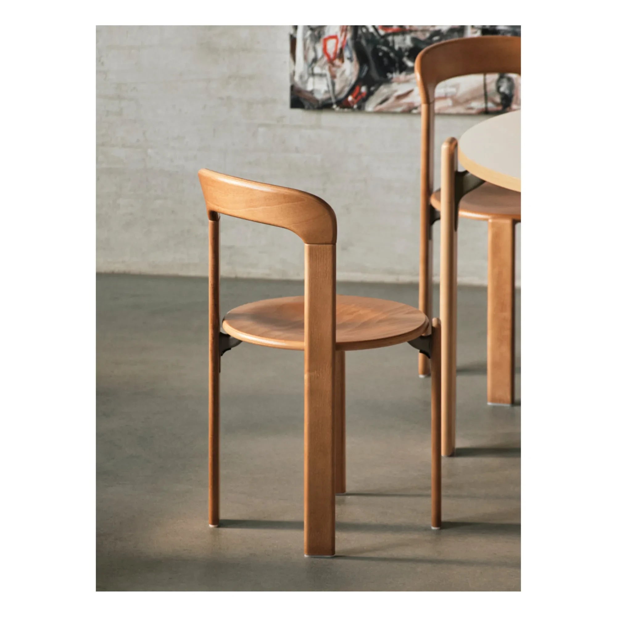 Silla de madera Hay - Rey Lake Cila - Bruno Rey | Naranja