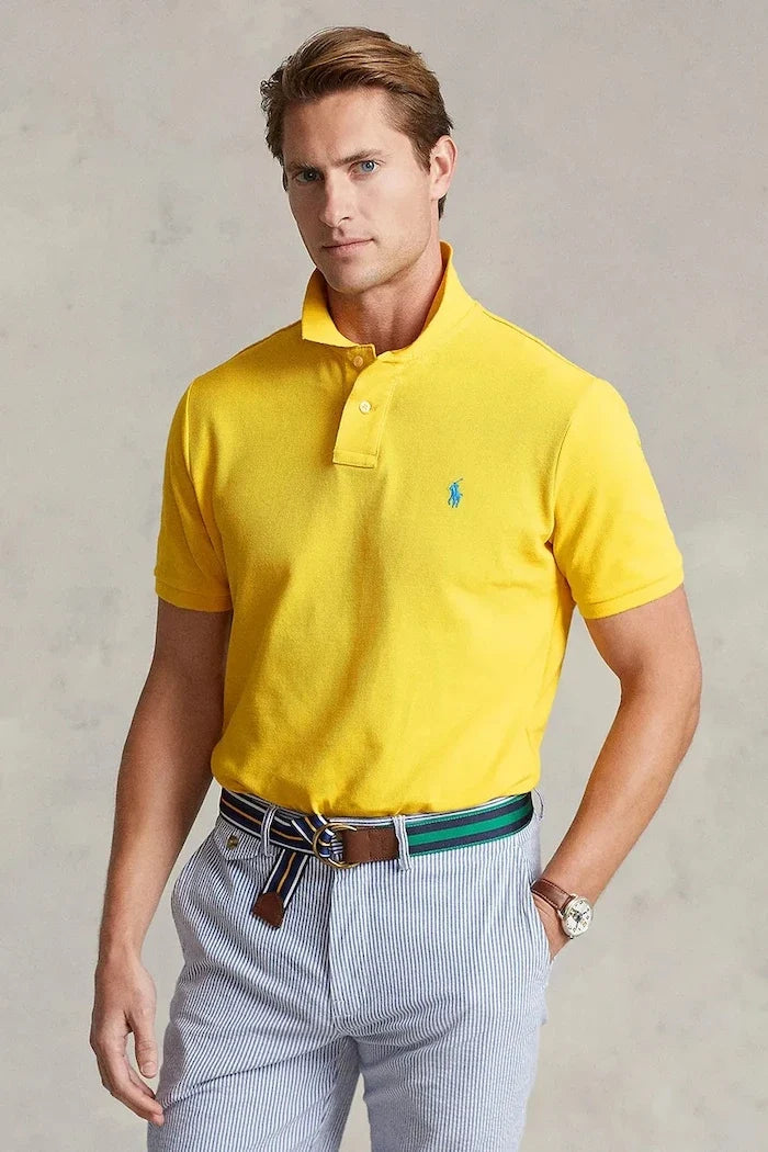 Polo Ralph Lauren Camiseta de algodón con cuello