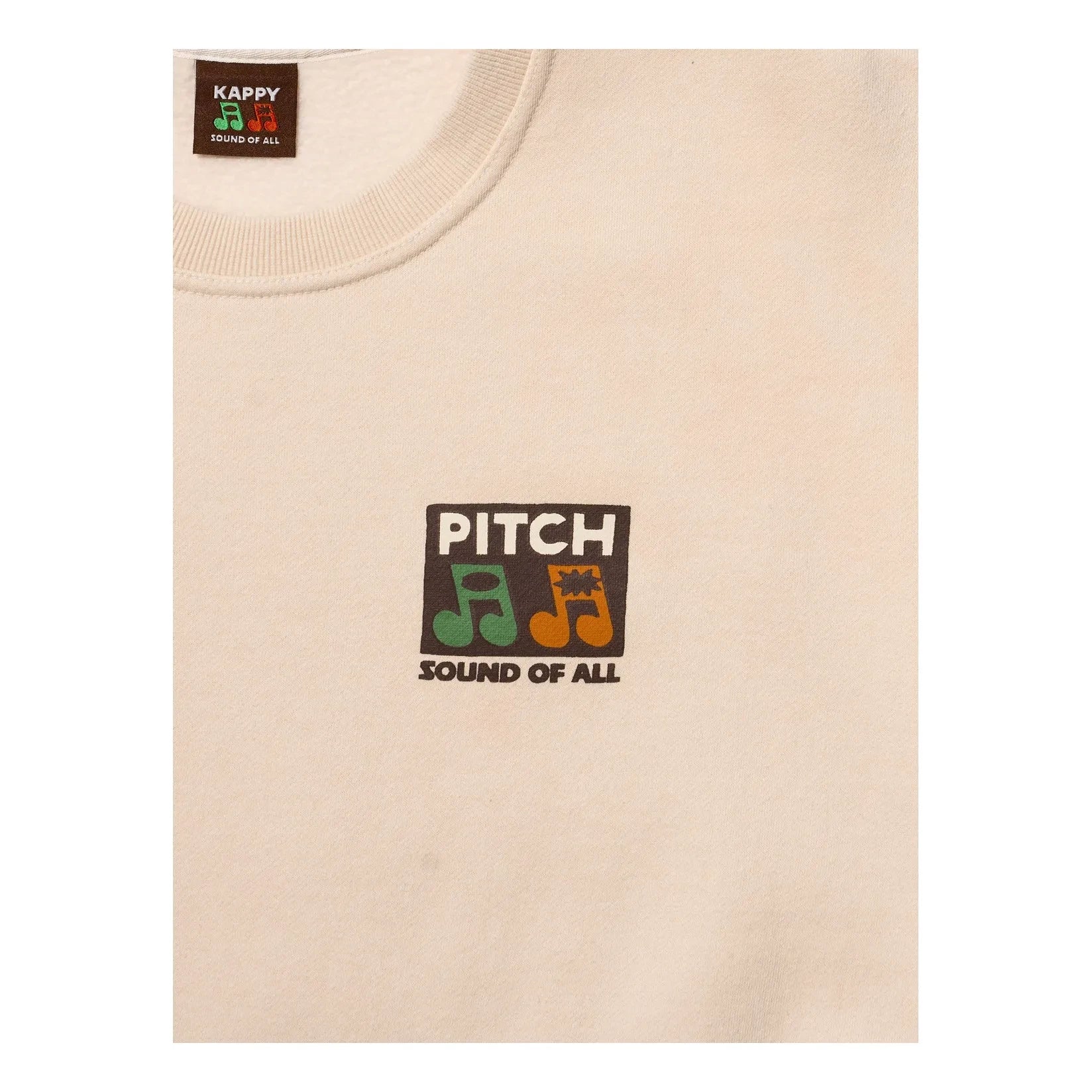 Kappy - Pitch Down-İçi Dolgulu Sweatshirt | Krem
