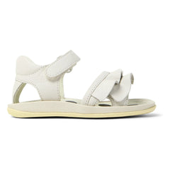 Camper - Sandalias con volantes Bicho Baby | Blanco