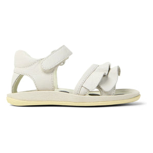 Camper - Sandalias con volantes Bicho Baby | Blanco