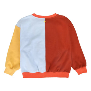 Sticky Lemon - Sudadera Sticky Lemon con detalles de costuras | Naranja Rouille