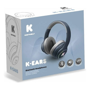 Kidywolf - Auriculares Bluetooth | Azul