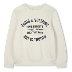 Zadig & Voltaire - Sudadera Zadig&Voltaire de algodón orgánico | Crema