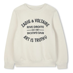 Zadig & Voltaire - Sudadera Zadig&Voltaire de algodón orgánico | Crema