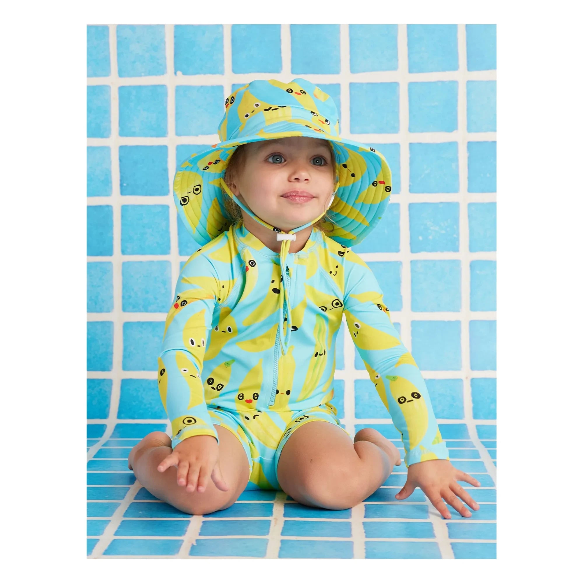 Halcyon Nights - Gorro Banana de Fibras Recicladas | Turquesa