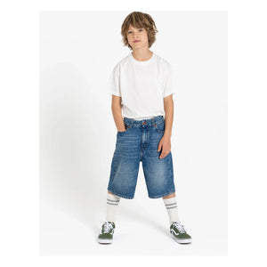 Finger in the nose - Bermuda Denim Oversize Sacha | Azul denim