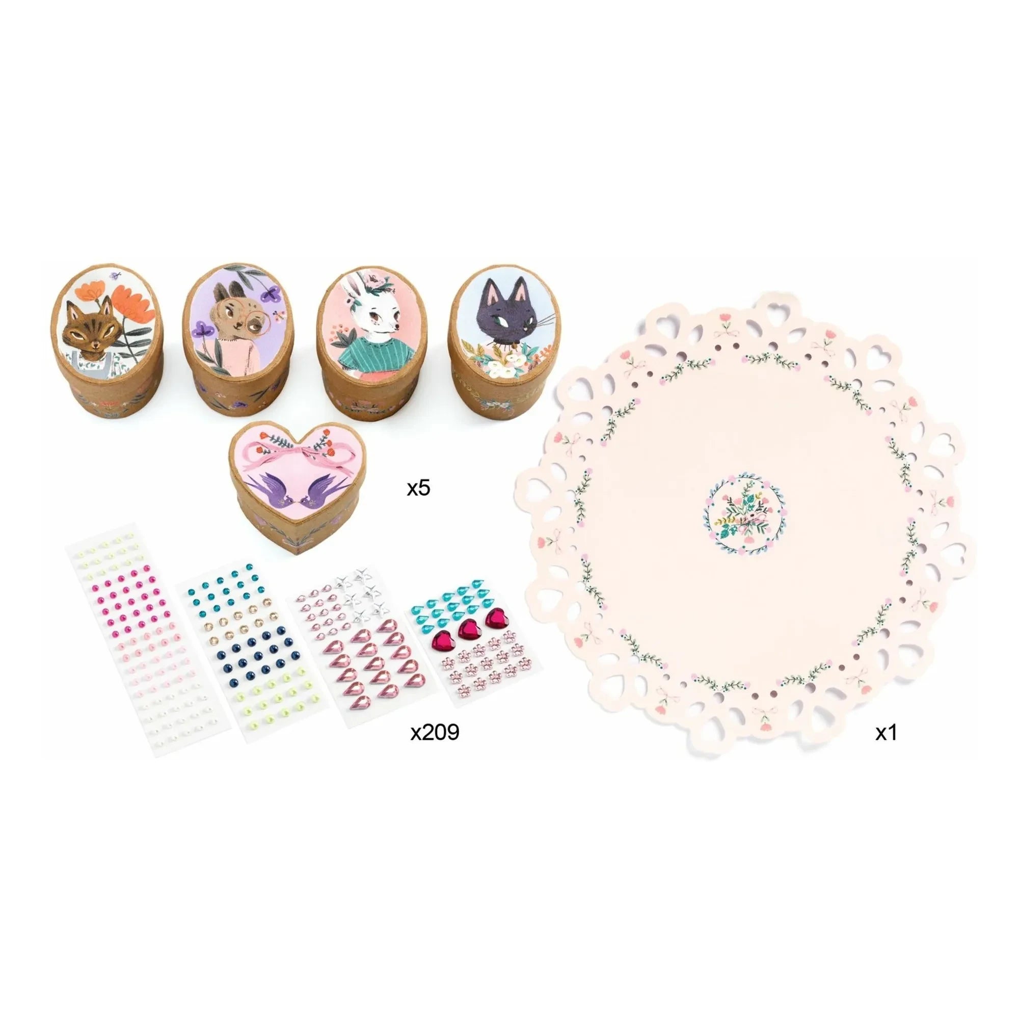 Djeco - Kit DIY - Crear minicajas