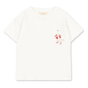 Konges Sløjd - Camiseta de algodón orgánico Era Duck | Blanca