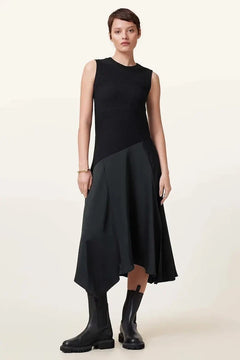 Vestido acampanado AllSaints