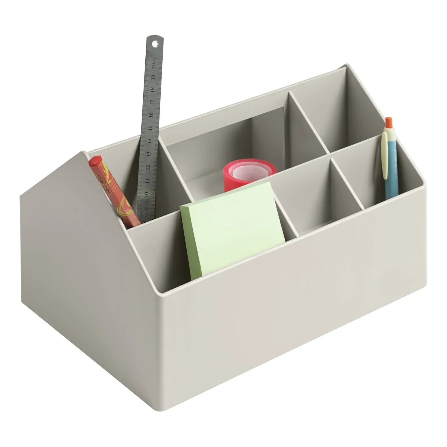Muuto - Caja de almacenamiento Toolbox Sketch | Gris claro