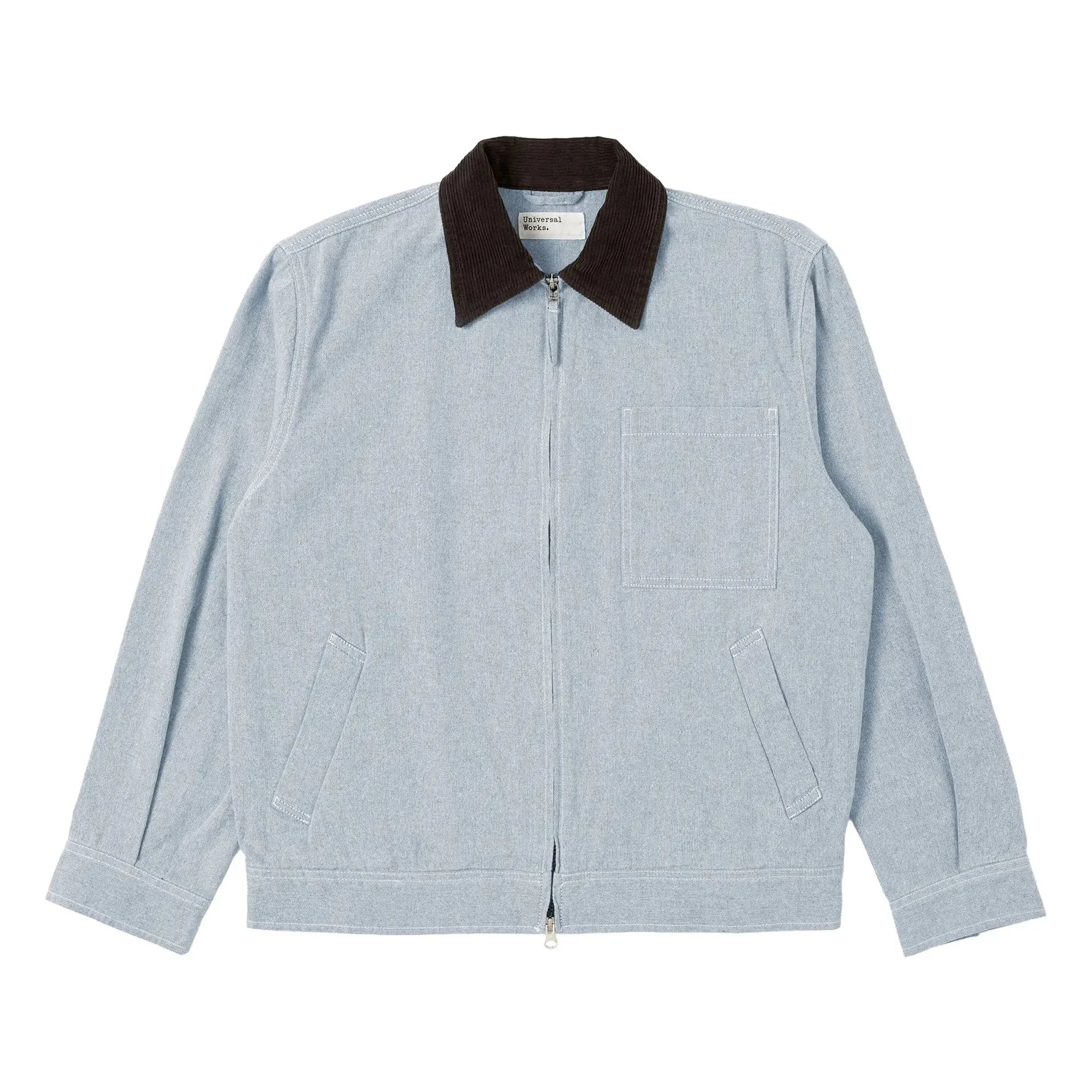 Universal Works - Chaqueta vaquera Bowl reciclada | Azul claro