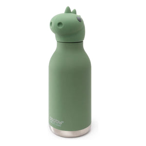 Asobu - Botella de agua de acero inoxidable Dinosaurio | Verde