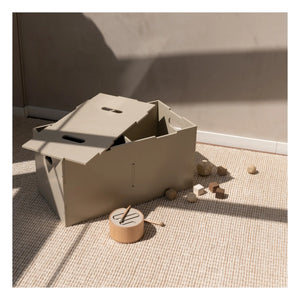 Nofred - Cubo de almacenamiento XL | Beige