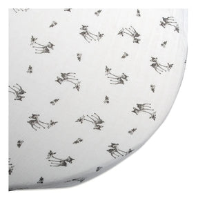 Charlie Crane - Sábana Lugo Faon de 90 cm | Blanco